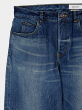 McQueen Blue Relaxed Fit Cotton Jeans