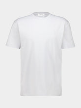 McQueen Grey Embossed Skull Cotton T-Shirt