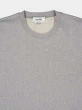 McQueen Pale Grey Embossed Cotton Sweatshirt
