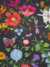 Gucci Multicolour Printed GG Wool Silk Shawl