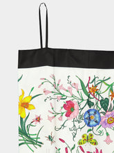 Gucci Flora Print Silk Midi Dress