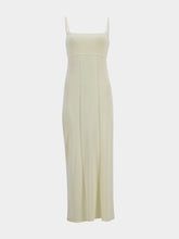 Zimmermann Matchmaker Knit Panelled Ivory Slip Maxi Dress