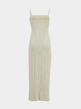 Zimmermann Matchmaker Knit Panelled Ivory Slip Maxi Dress