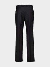 Gucci Black Pinstripe Wool Suit