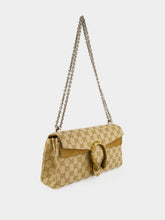 Gucci Sand and Brown GG Dionysus Medium Shoulder Bag