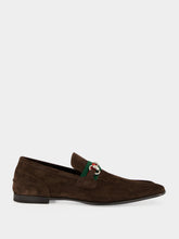 Gucci Brown Suede Como Loafers