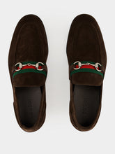 Gucci Brown Suede Como Loafers