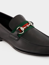 Gucci Black Como Leather Loafers