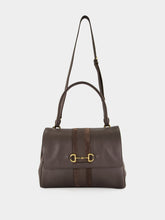 Gucci Dark Grey Paparazzo Medium Top Handle Bag