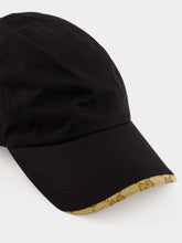 Gucci Black Cotton Canvas Baseball Hat