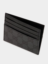 Gucci Black GG Canvas Essence Classic Card Holder