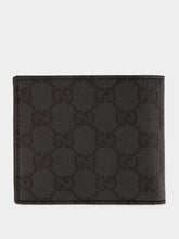 Gucci Black GG Canvas Essence Classic Bi-Fold Wallet