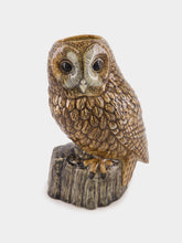 Quail Ceramics Tawny Owl vase