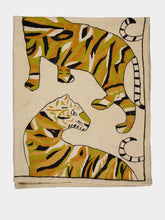 Beige Suzani Killim Hand Embroidered Wool Rug | HP - Fashion Clinic