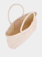 Dragon Diffusion Mini Flat Gora Sand Woven Bag