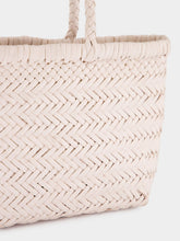 Dragon Diffusion Mini Flat Gora Sand Woven Bag