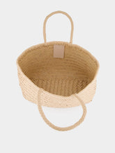 Dragon Diffusion Natural Triple Jump Big Woven Leather Tote