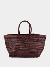Dragon Diffusion Triple Jump Small Basket Bag in Plum