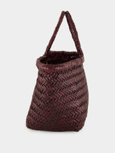 Dragon Diffusion Triple Jump Small Basket Bag in Plum