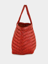 Dragon Diffusion Triple Jump Small Basket Bag in Poppy Red