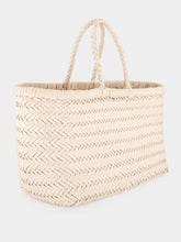 Dragon Diffusion Triple Jump Small Basket Bag in Sand