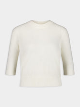 Altuzarra Ivory Wool-Alpaca Ty Sweater
