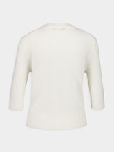 Altuzarra Ivory Wool-Alpaca Ty Sweater