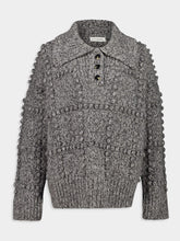 Altuzarra Grey Melange Mitch Merino Sweater