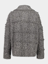Altuzarra Grey Melange Mitch Merino Sweater