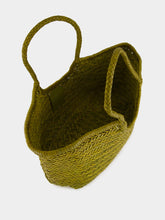 Dragon Diffusion Nantucket Big Basket Bag in Bamboo Green