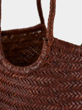 Dragon Diffusion Nantucket Big Basket Bag in Dark Brown