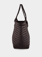 Dragon Diffusion Nantucket Big Dark Brown Woven Tote