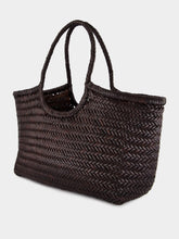 Dragon Diffusion Nantucket Big Dark Brown Woven Tote