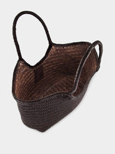 Dragon Diffusion Nantucket Big Dark Brown Woven Tote