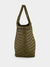 Dragon Diffusion Nantucket Big Woven Tote in Khaki