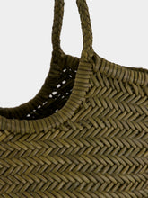 Dragon Diffusion Nantucket Big Woven Tote in Khaki