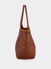Dragon Diffusion Nantucket Big Tan Woven Tote