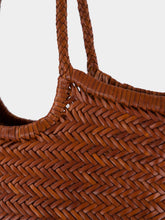 Dragon Diffusion Nantucket Big Tan Woven Tote