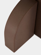 Assouline Brown Left Cubist Bookend