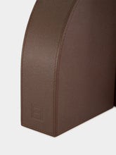 Assouline Brown Left Cubist Bookend