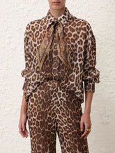 Zimmermann Illustration Leopard Shirt