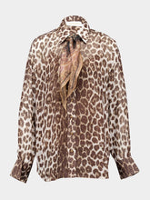 Zimmermann Illustration Leopard Shirt