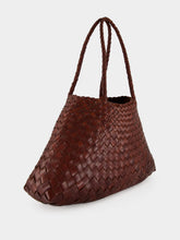 Dragon Diffusion Santa Croce Big Brown Woven Tote