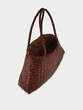 Dragon Diffusion Santa Croce Big Brown Woven Tote