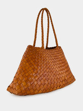 Dragon Diffusion Santa Croce Big Basket Bag in Tan