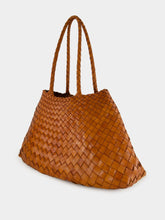 Dragon Diffusion Santa Croce Big Basket Bag in Tan