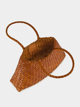 Dragon Diffusion Santa Croce Big Basket Bag in Tan