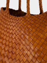 Dragon Diffusion Santa Croce Big Basket Bag in Tan