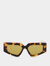Valentino Garavani Tortoiseshell Ultra Vintage Sunglasses in Recycled Acetate