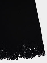 Zimmermann Black Luna Merino Lace Midi Skirt